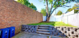 Rear Yard Angled View